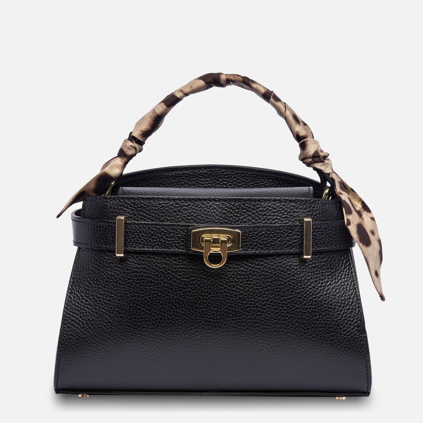 AGLAIA - nero con bandeau a stampa animalier